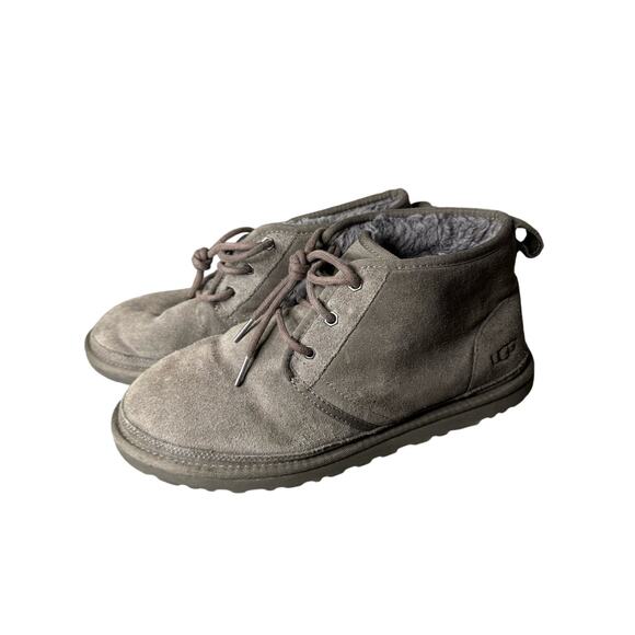 UGG Nuemel Chukka Boot Size 6 Mens Gray VERIFY SIZE - Picture 1 of 5